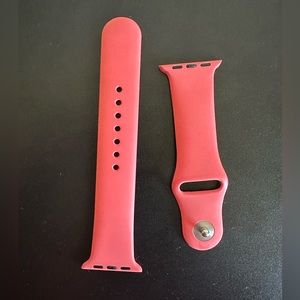 Coral Pink OFF-BRAND Sport Band for Apple Watch